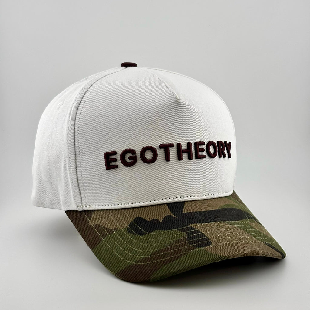 EGOTHEORY Foundation Ridgeline 5-panel hat – angled view