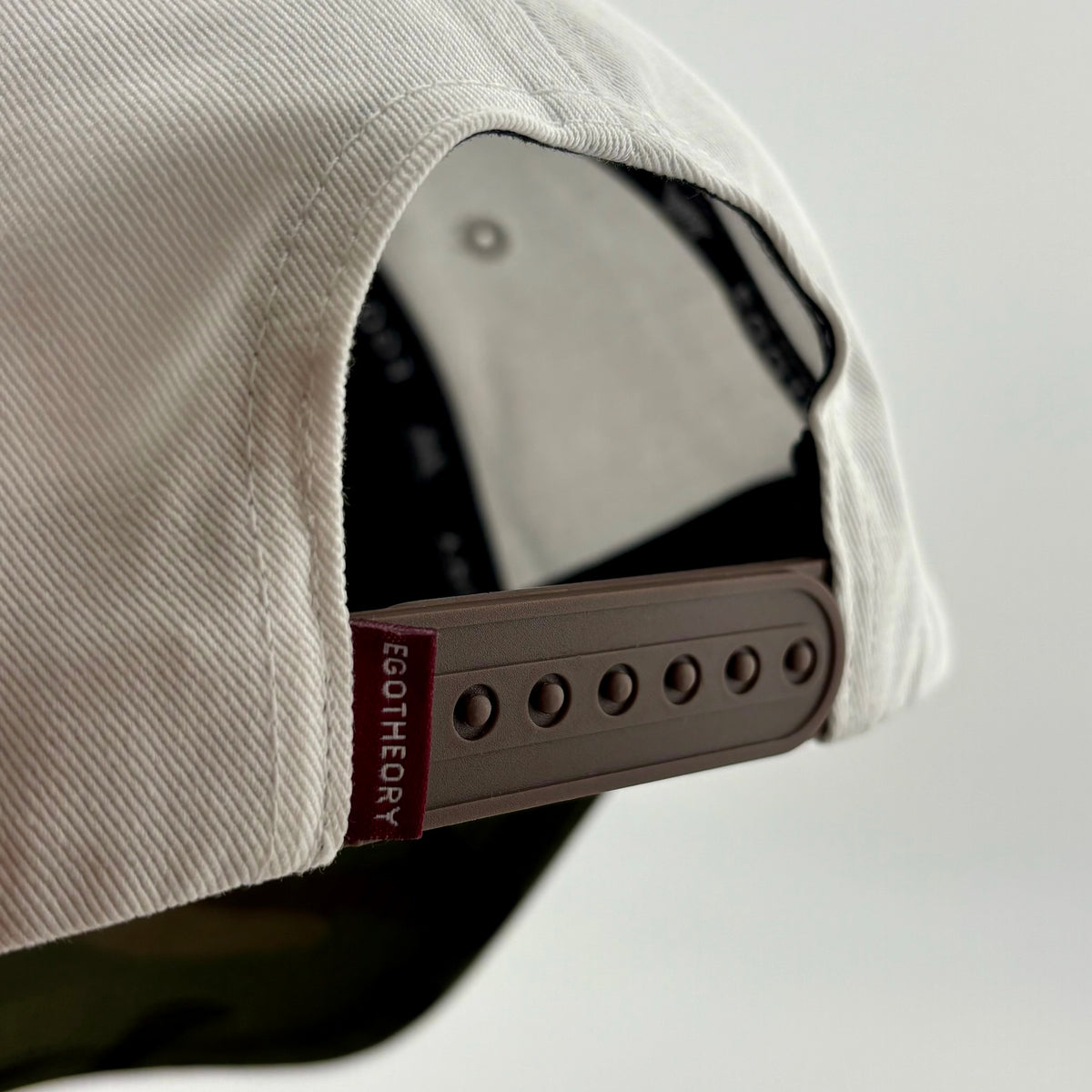 EGOTHEORY Foundation Ridgeline hat adjustable closure detail